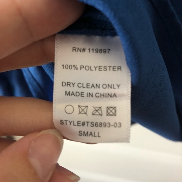 Collective Concepts Colored Collar Button Down - Picture 5 of 5